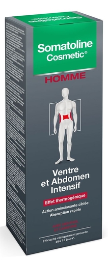 Somatoline Cosmetic Homme Ventre et Abdomen Intensif 250ml | Spécifique Homme