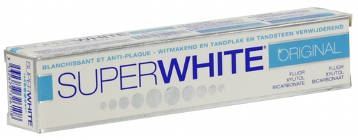 Superwhite Classic Tandpasta 50ml | Bleekmiddelen - Vlekkenverwijderaars