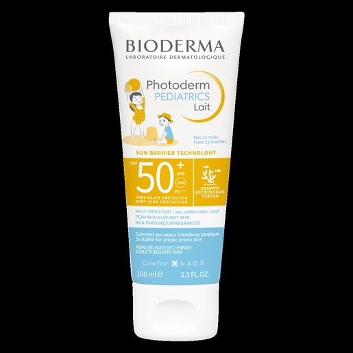 Bioderma Photoderm Pediatrics Lait IP50+ 100ml | Crèmes solaires bébé et enfant