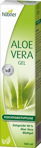Hubner Aloe Vera Gel 98% Pur 100ml | Prévention, hygiène et immunité