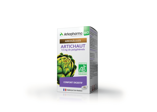Arkogélules Artichaut Bio 40 Gélules | Produits Bio