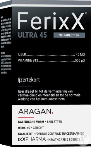 FerixX Ultra 45 90 Tabletten | Ijzer