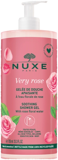 Nuxe Very Rose Gelée de Douche 750ml | Bain - Douche
