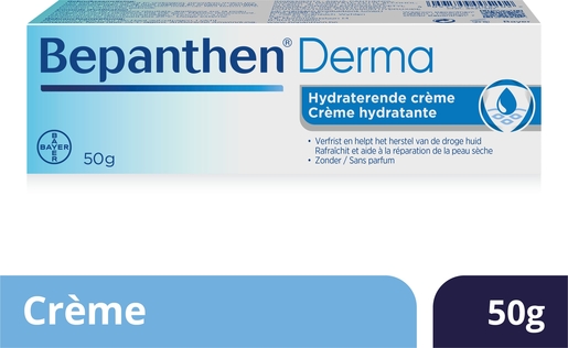 Bepanthen Derma Crème 50 gr | Hydratatie - Voeding