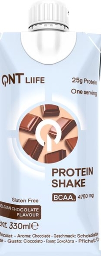 QNT Delicious Protein Shake Chocolate 330 ml | Eiwitdiëten