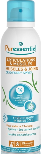 Puressentiel Gewrichten en Spieren Cryo Pure Spray 150ml | Spieren - Gewrichten - Spierpijn