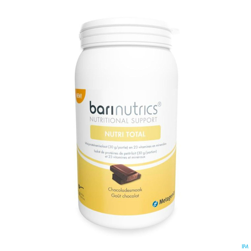 Barinutrics Nutritotal Choco 14 Portions | Masse musculaire