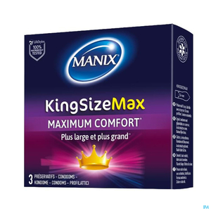 Manix King Size Max Préservatifs 3