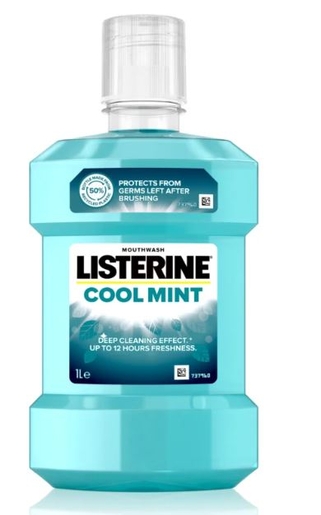 Listerine Cool Mint Doux 1000ml | Bains de bouche