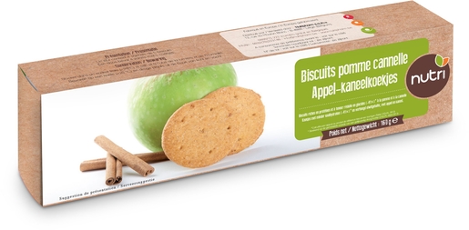Nutripharm Biscuits Apple Cinnamon 4 zakjes x 5 Koekjes | Eiwitdiëten