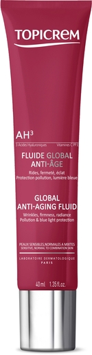 Topicrem AH3 Fluid Global Anti-age 40 ml | Antirimpel
