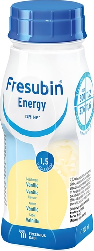 Fresubin Energy Drink Vanille 4x200ml | Nutrition orale