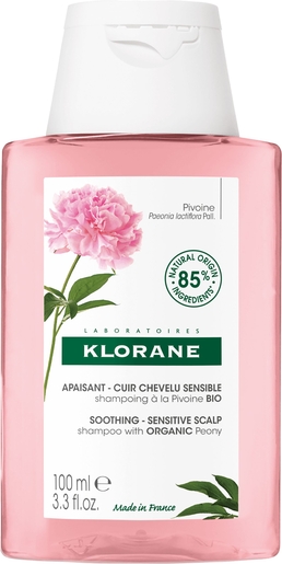 Klorane Shampooing Capilaire Pivoine Bio 100ml | Soins des cheveux