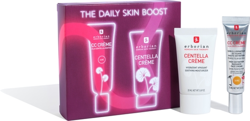 Erborian de Daily Skin Boost Gold Set van 2 producten | Gezichtsverzorging