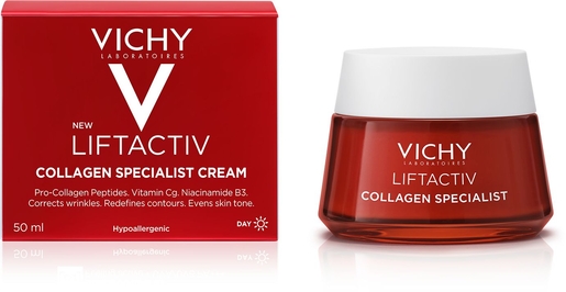Vichy Liftactiv Collagen Specialist Crème 50ml | Effet lifting - Elasticité