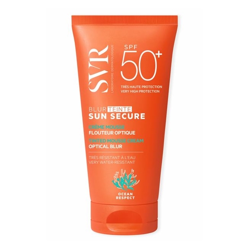 SVR Sun Secure Blur Crème Mousse Teinté Beige IP50+ 50ml | Produits solaires