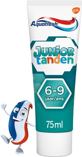 Aquafresh Junior Teeth Tandpasta 75ml | Tandpasta's - Tandhygiëne