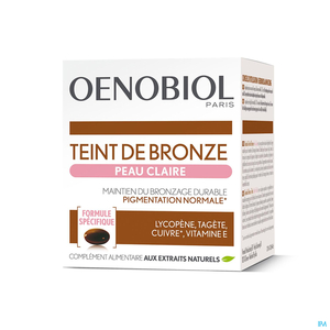 Oenobiol Teint De Bronze Peau Claire 30 Capsules