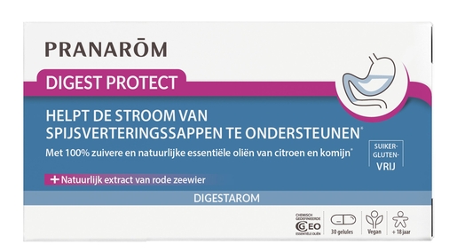 Pranarôm Digestarom Digest Protect 30 Capsules | Vertering - Transit