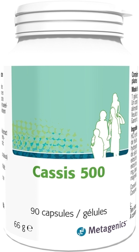 Cassis 500 90 Capsules | Natuurlijk afweersysteem - Immuniteit