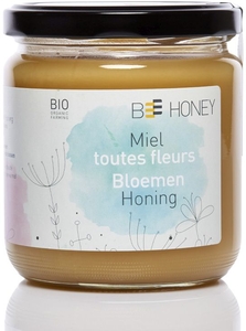 Bee Honey Miel Bio Toutes Fleurs 500g