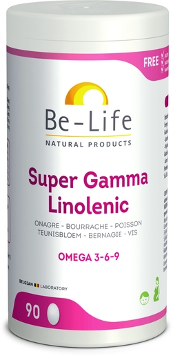 Be-Life Super Gamma Linolenic 90 Capsules | Geheugen - Concentratie