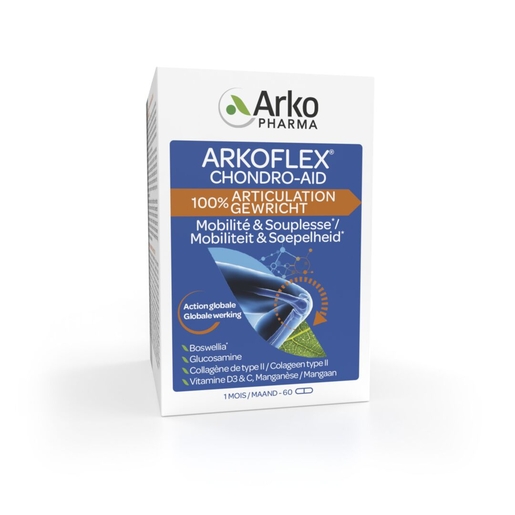 Arkoflex Chondro-Aid 100% Articulations Capsules 60 | Articulations