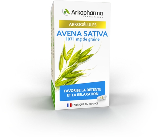 Arkogélules Avena Sativa Bio 45 Capsules | Sommeil