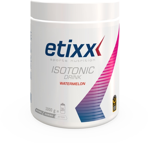 Etixx Isotonic Powder Watermeloen 1kg | Doorzettingsvermogen