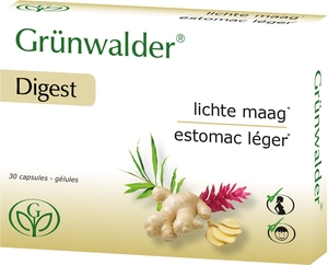 Grunwalder Digest Estomac Léger 30 Capsules