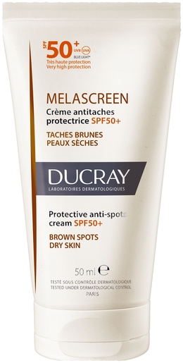 Ducray Melascreen Antivlekkencrème SPF50+ 50 ml | Pigmentproblemen
