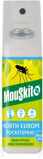 Mouskito North Europe PocketSpray 50ml | Anti-moustiques - Insectes - Répulsifs 