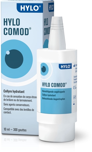 Hylo-Comod Gouttes Oculaires 10ml | Sécheresse oculaire