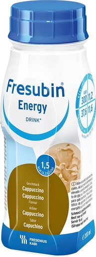 Fresubin Energy Drink Cappuccino 4x200ml | Nutrition orale