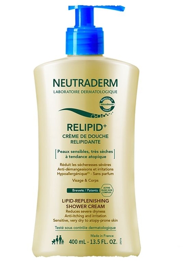 Neutraderm Relipid+ Reinigingscrème 400 ml | Bad - Douche
