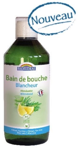 Biofloral Bain Bouche Blancheur 500ml | Bains de bouche