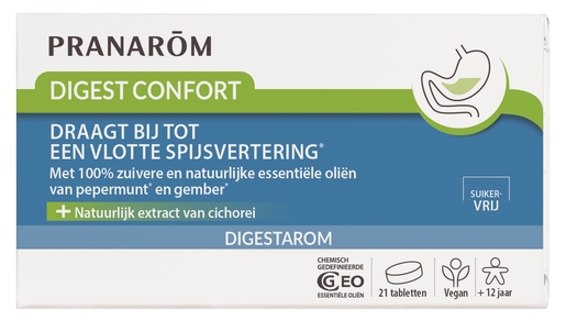 Pranarôm Digestarom Digest Comfort 21 Tabletten | Vertering - Transit