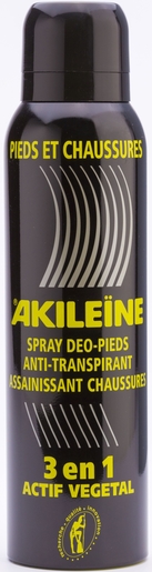 Akileine Spray 3-in-1 150ml. | Transpiratie - Warme voeten