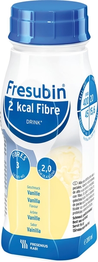 Fresubin 2kcal Fibre Drink Vanille 4x200ml | Nutrition orale