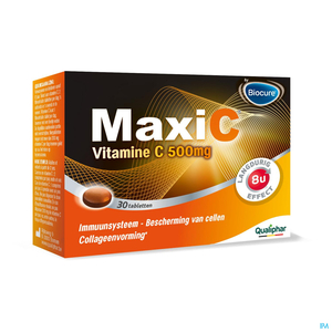 Biocure Maxi C Vitamine C 500mg 30 Comprimés