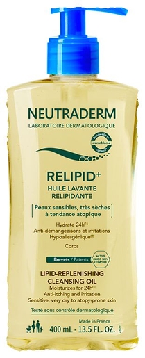 Neutraderm Relipid+ Reinigingsolie 400 ml | Bad - Douche