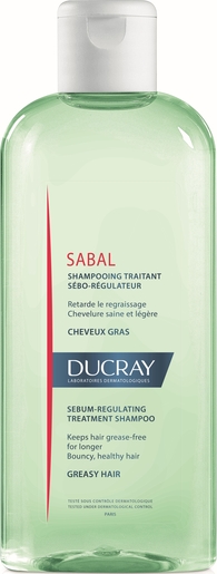 Ducray Sabal Talgregulerende Verzorgende Shampoo 200ml | Shampoo