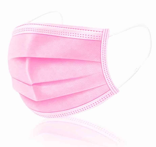 Masque Chirurgical Rose Type 2R 50 pièces | Masques de protection respiratoire