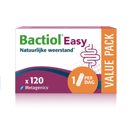 Bactiol Easy 120 Capsules | Vitaminen D