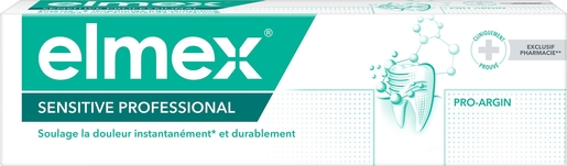 Elmex Sensitive Professional Dentifrice 75ml | Sensibilité dentaire