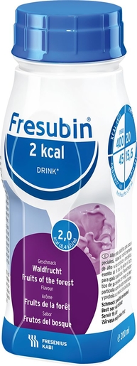 Fresubin 2kcal Drink Fruit Foret 4x200ml | Nutrition orale