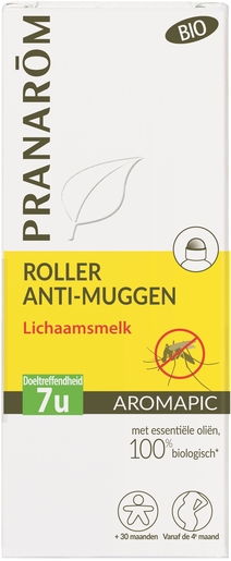 Pranarôm Aromapic Anti-Muggen Roller 75ml | Antimuggen - Insecten - Insectenwerend middel 
