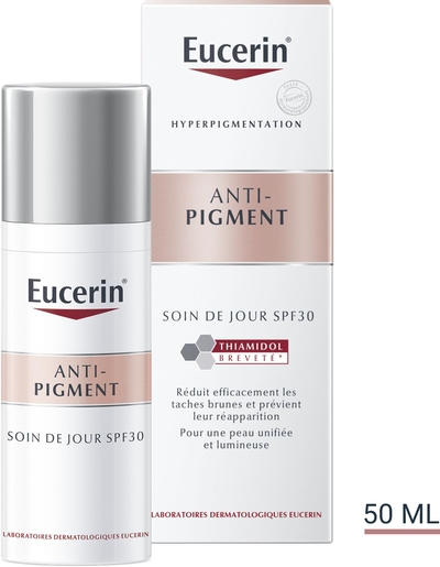 Eucerin Anti-Pigment Soin de Jour SPF 30 Hyperpigmentation avec pompe 50ml | Soins du jour