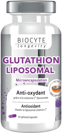 Biocyte Glutathion Liposomal 30 Capsules | Antioxidanten