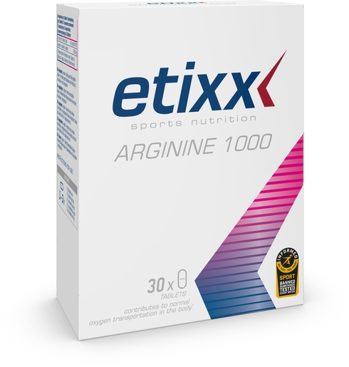 Etixx Arginine 1000 30 Comprimés | Endurance
